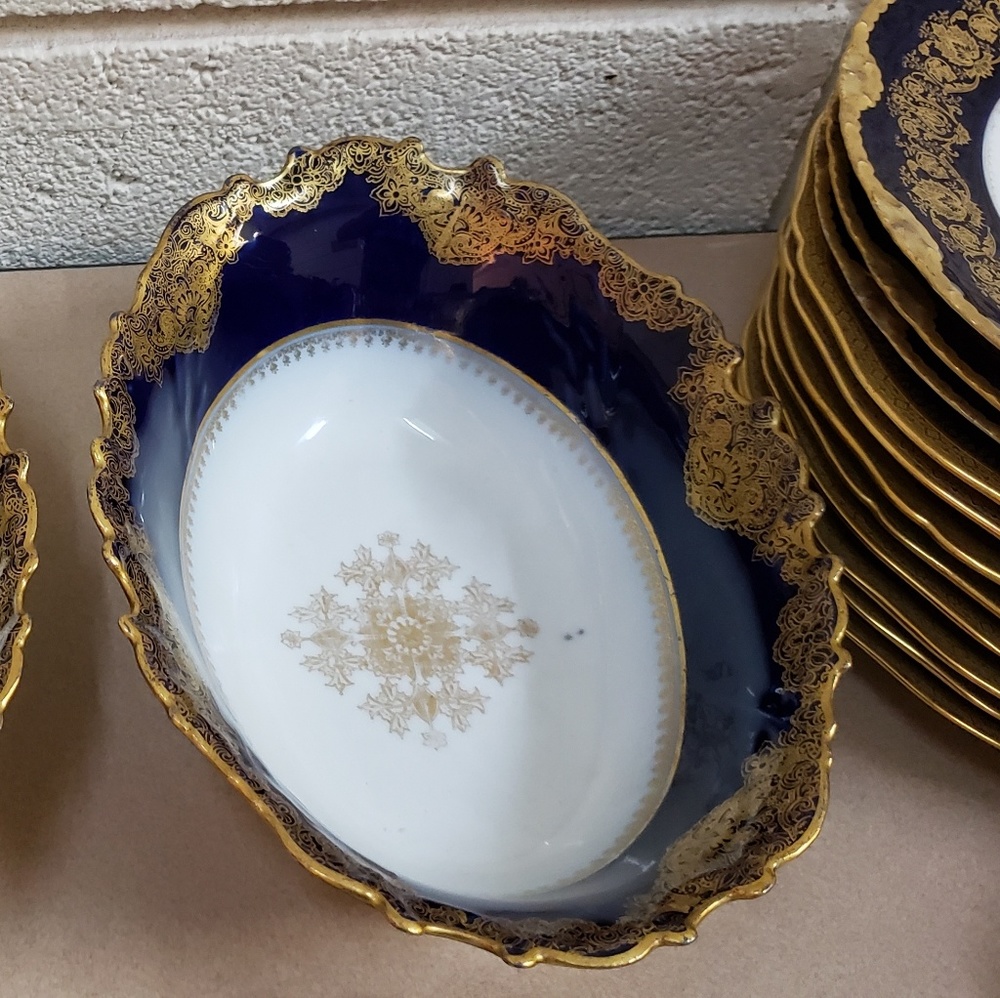 Vintage Lemoges Serving bowl